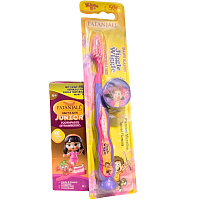 Зубная паста для детей с зубной щеткой "Клубника" (Dant Kanti Junior toothpaste) 80гр., Patanjali